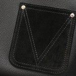 Louis Vuitton Verso Hobo Bag Black LV Touch Leather