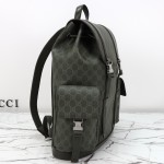 Gucci 792080 green original leather backpack