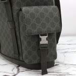 Gucci 792080 green original leather backpack