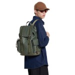 Gucci 792080 green original leather backpack