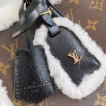 Louis Vuitton Nano Madeleine Pearl Pink Monogram Empreinte Chain Bag