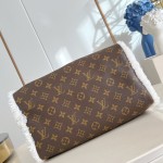 Louis Vuitton Nano Madeleine Pearl Pink Monogram Empreinte Chain Bag