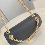 Louis Vuitton Saint Germain BB Handbag with Monogram Canvas and Gold Chain
