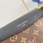 Louis Vuitton Saint Germain BB Handbag with Monogram Canvas and Gold Chain