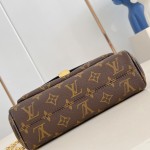 Louis Vuitton Saint Germain BB Handbag with Monogram Canvas and Gold Chain