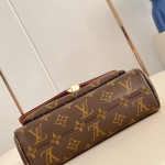Louis Vuitton Saint Germain BB Handbag with Monogram Canvas and Gold Chain