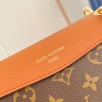 Louis Vuitton Saint Germain BB Handbag with Monogram Canvas and Gold Chain