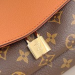Louis Vuitton Saint Germain BB Handbag with Monogram Canvas and Gold Chain
