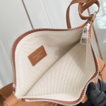 Louis Vuitton Verso Hobo Handbag LV Touch Leather