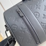 Louis Vuitton City Keepall Monogram Shadow Leather Bag