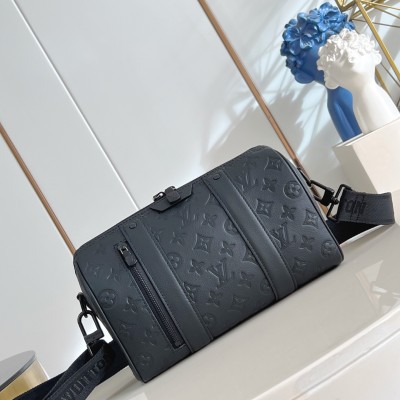 Louis Vuitton - City Keepall Handbag Monogram Shadow Leather