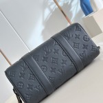 Louis Vuitton City Keepall Monogram Shadow Leather Bag