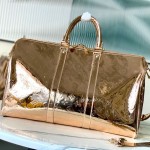 Louis Vuitton Keepall Bandoulière 45 M26463 Rose Gold / M26766 travel bag