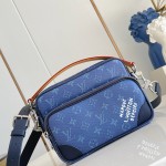 Louis Vuitton Nil Crossbody Bag - Monogram Heritage Canvas with Detachable Handle and Strap