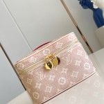 Louis Vuitton Nice Mini Cosmetic Pouch in Meowgram Canvas with Cat-shaped Zipper Pull