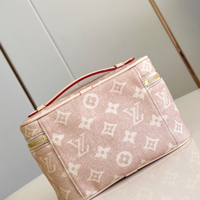 Louis Vuitton - Nice Mini Cosmetic Pouch Meowgram Canvas