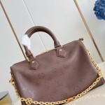 Louis Vuitton Speedy Bandoulière 25 Handbag – Monogram Floral Chain Strap