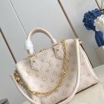 Louis Vuitton Speedy Bandoulière 25 Handbag – Monogram Floral Chain Strap