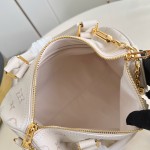 Louis Vuitton Speedy Bandoulière 25 Handbag – Monogram Floral Chain Strap