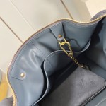 Louis Vuitton Speedy P9 Bandoulière 40 Handbag in Suede Leather with Monogram Floral and Silk Scarf