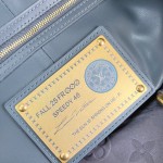 Louis Vuitton Speedy P9 Bandoulière 40 Handbag in Suede Leather with Monogram Floral and Silk Scarf