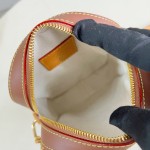 Louis Vuitton Toast Mini Handbag with Monogram Embossed and Damier Leather