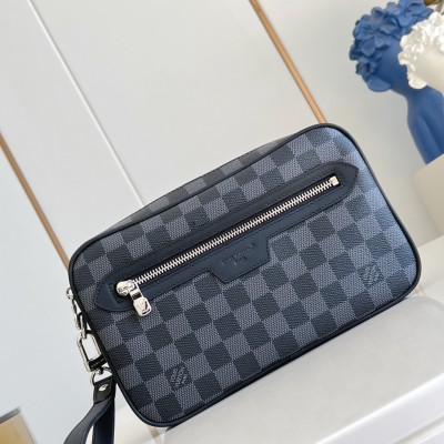 Louis Vuitton - Pochette Kasai Storage Bag in Damier Graphite Canvas