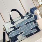 Louis Vuitton Speedy 40 Bandoulière Bag with Monogram Denim