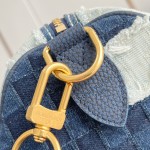 Louis Vuitton Speedy 40 Bandoulière Bag with Monogram Denim