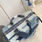 Louis Vuitton Speedy 40 Bandoulière Bag with Monogram Denim