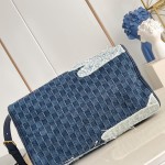 Louis Vuitton Speedy 40 Bandoulière Bag with Monogram Denim