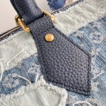 Louis Vuitton Speedy 40 Bandoulière Bag with Monogram Denim