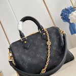 Louis Vuitton Speedy Bandoulière 25 Handbag M26486 Black