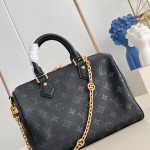 Louis Vuitton Speedy Bandoulière 25 Handbag M26486 Black