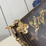 Louis Vuitton Mini Pochette Accessories Vivienne Winter Holiday Collection Handbag