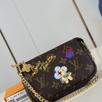 Louis Vuitton Mini Pochette Accessories Vivienne Winter Holiday Collection Handbag