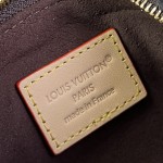 Louis Vuitton Cosmetic Coin Purse Monogram Canvas with Leather Trim
