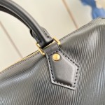 Louis Vuitton Speedy Soft 30 Epi Leather with Monogram Canvas Lining