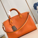 Louis Vuitton Speedy Soft 30 Epi Leather with Monogram Canvas Lining