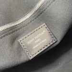 Louis Vuitton Trunkie M28137 Monogram Saga Bag with Distressed Leather, Metal Corners, and S-lock