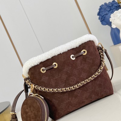 Louis Vuitton - Bella M57068 Bag Brown Plush