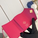 Louis Vuitton Vivienne Winter Holiday Sarah Wallet with Vivienne Button