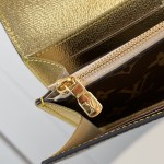 Louis Vuitton Vivienne Winter Holiday Sarah Wallet with Vivienne Button