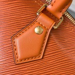 Louis Vuitton Speedy Bandoulière 30 M25915 Caramel / M25671 Black leather handbag