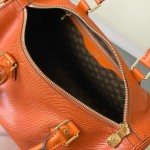 Louis Vuitton Speedy Bandoulière 30 M25915 Caramel / M25671 Black leather handbag