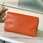 Louis Vuitton Speedy Bandoulière 30 M25915 Caramel / M25671 Black leather handbag