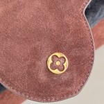 Louis Vuitton Cozygram Capucines MM Soupe Ski Edition Suede Handbag