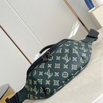 Louis Vuitton Rush Monogram Shadow Leather Waist Bag with Adjustable Strap