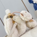 Louis Vuitton Capusnow Bag with Removable Pom-Pom Charms