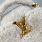 Louis Vuitton Capusnow Bag with Removable Pom-Pom Charms